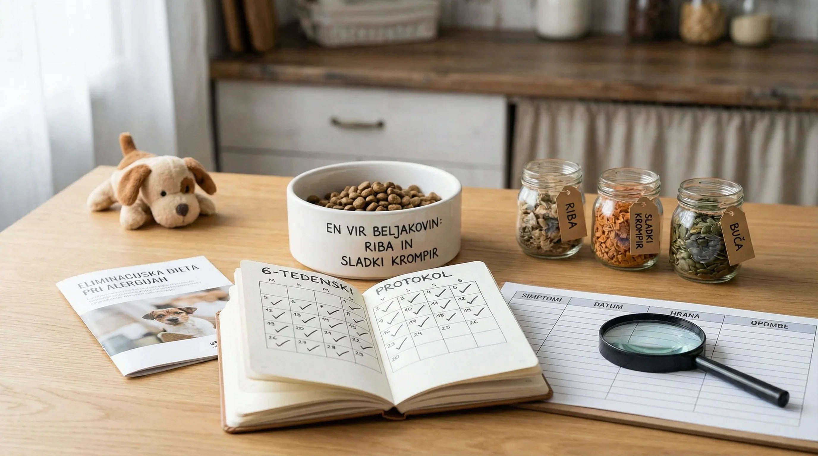 Eliminacijska dieta pri alergijah in intolerancah: 6‑tedenski protokol doma