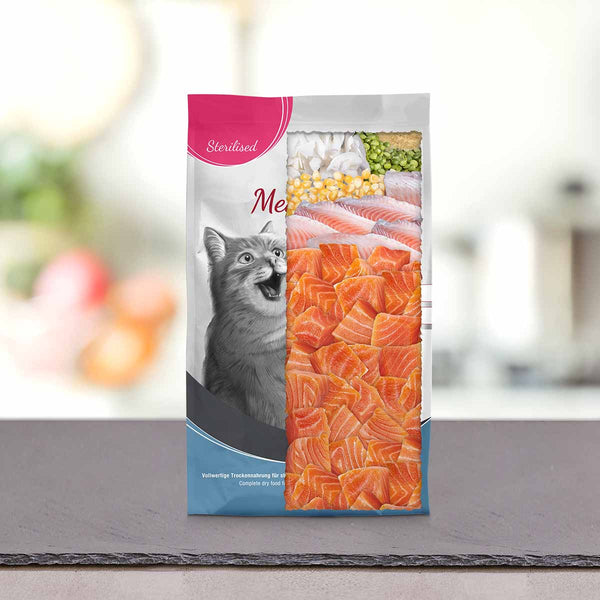 MeatCrisp Sterilized Fish, Suha Hrana za Mačke