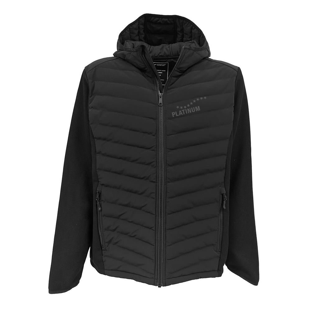 Moška lahka hibridna jakna PLATINUM – tvoja zanesljiva nagrada za zvestobo!