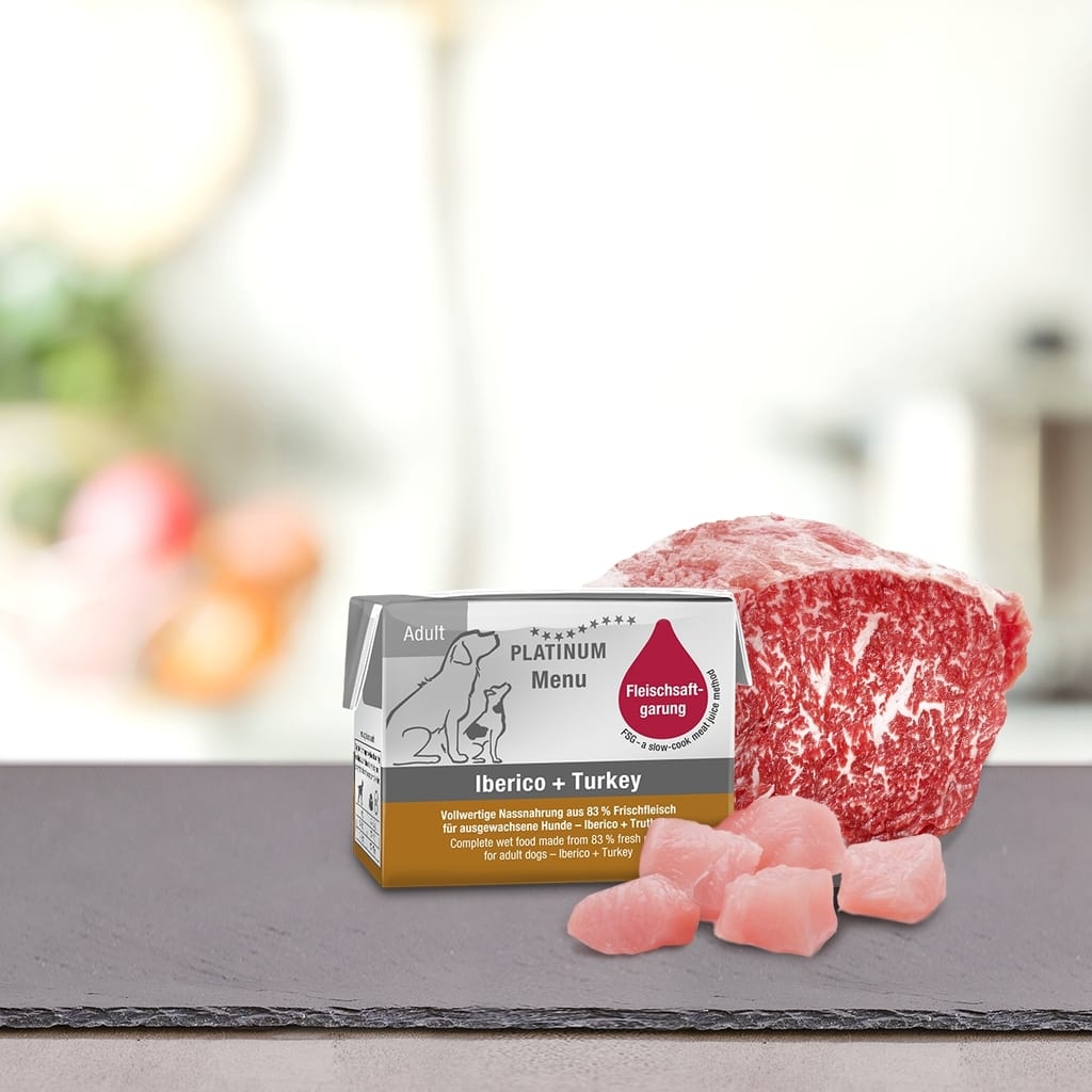 MENU Iberico+Turkey - mokra hrana za Pse