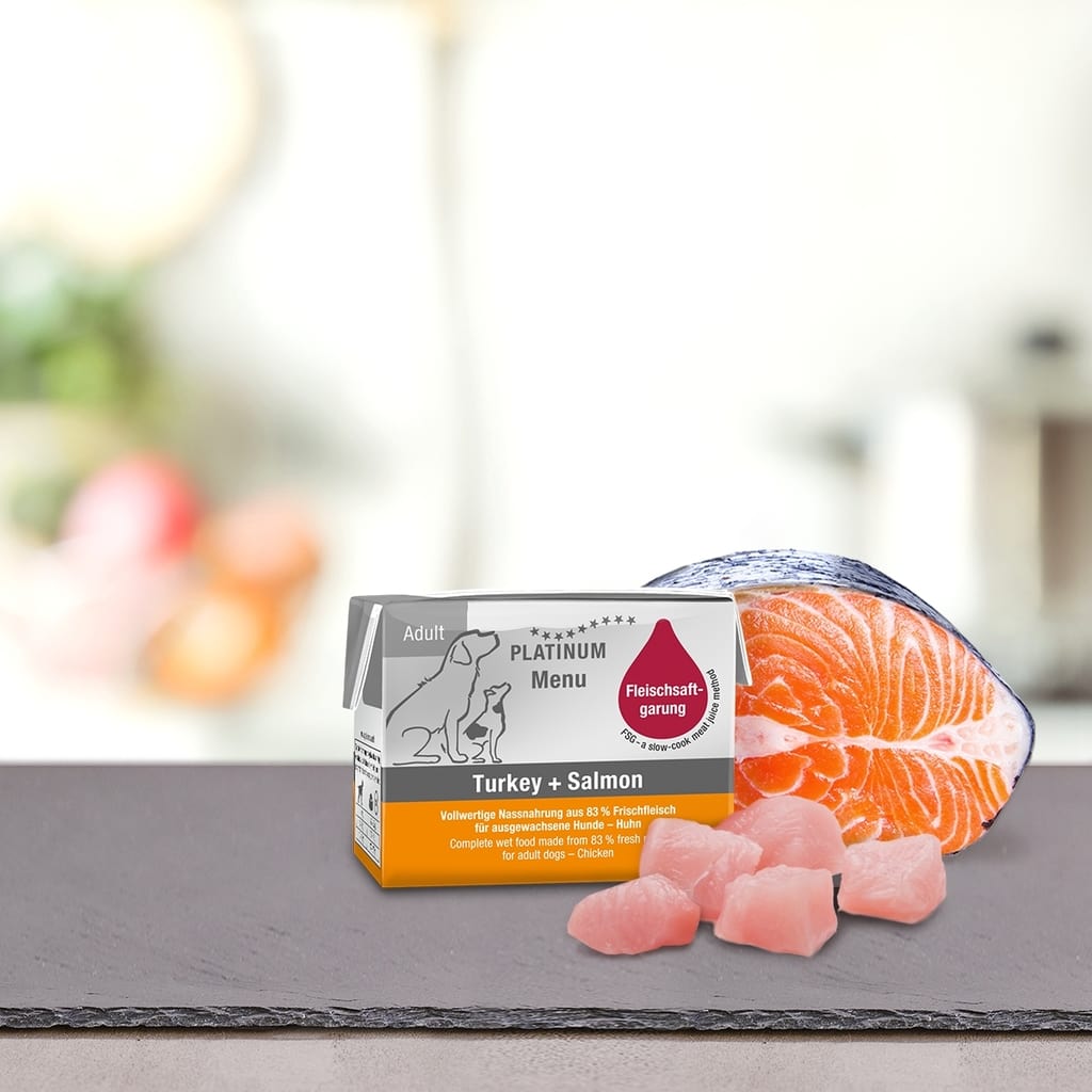 MENU Turkey+Salmon - mokra hrana za Pse
