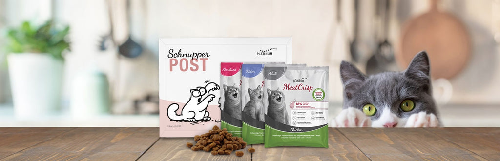  brezplačen vzorec hrane za mačke MeatCrisp