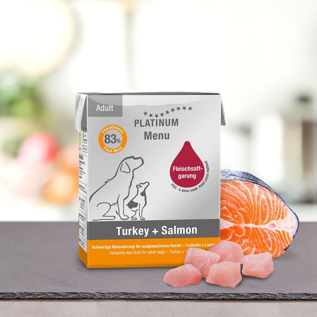 MENU Turkey+Salmon - mokra hrana za Pse